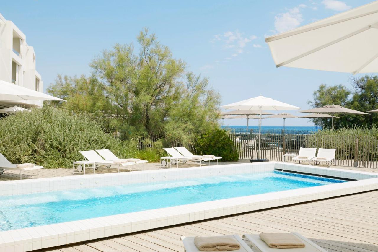 Hotel Plage Palace & Spa Palavas-les-Flots Eksteriør bilde The pool at the Hotel